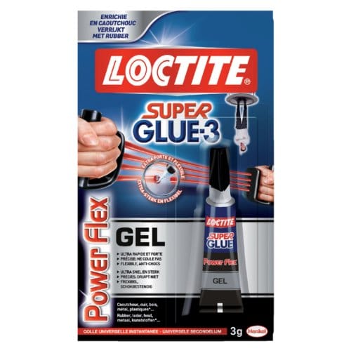 Secondelijm loctite powerflex gel tube 3 gram op Blister