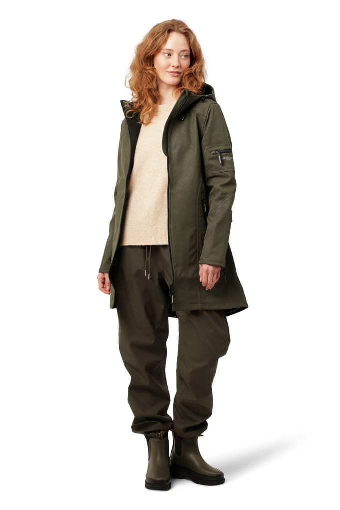 Ilse Jacobsen Rain&outerwear Rain07 Army Größe: 34 | Trench Coats Outlet | Damen | Grün