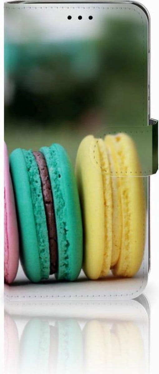 Huawei P20 Lite Book Cover Macarons