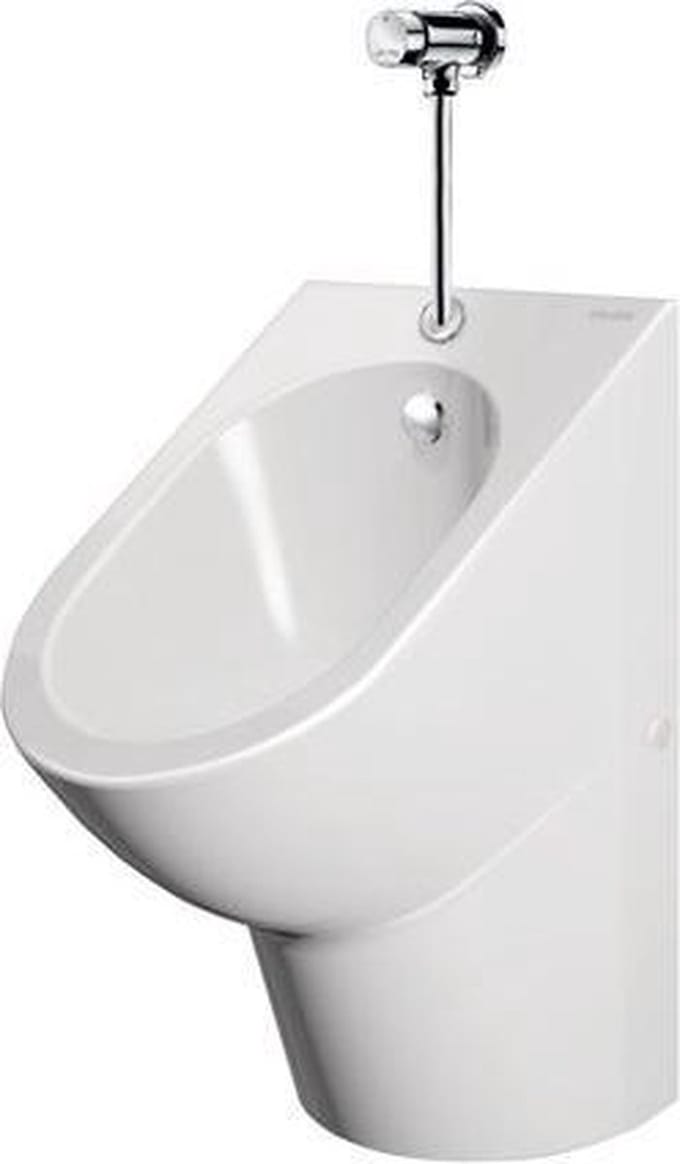 EASY-D keramisch urinoirpack met TEMPOSOFT 2 haakse kraan