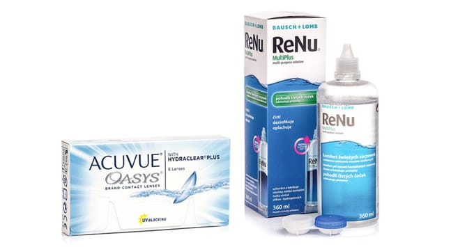 +0,50 - ACUVUE OASYS - 6 pack - Weeklenzen - Contactlenzen - BC 8,40