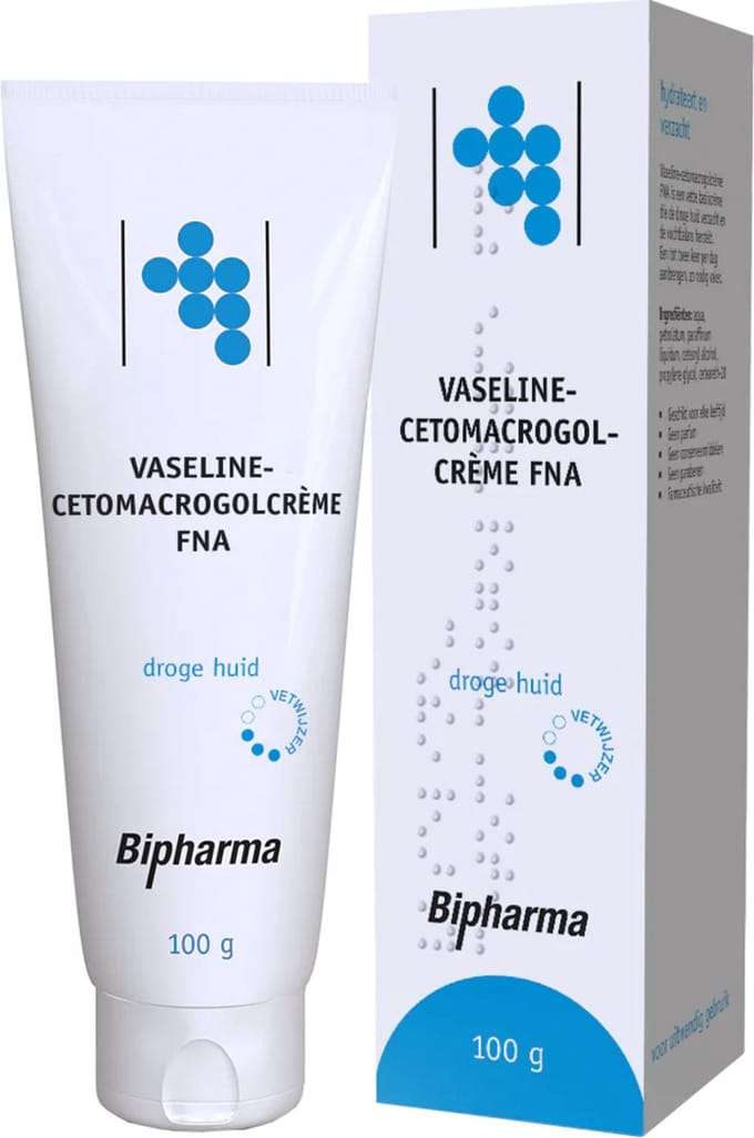 Bipharma Vaseline Cetomacrogolcrème - 100 gr