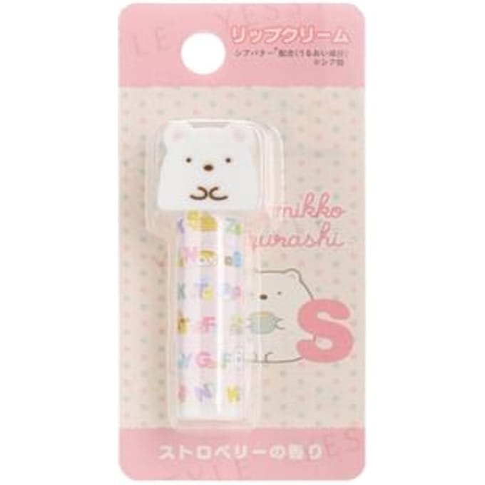 RACE - San-X Sumikko Gurashi Shirokuma Mascot Lip Balm 1 pc