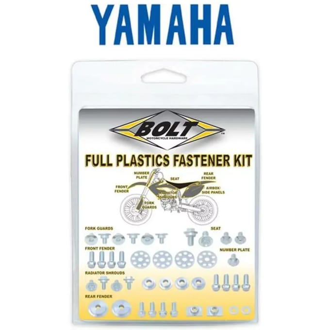 Kit voor motorplastic schroeven Bolt Yamaha YZ450F