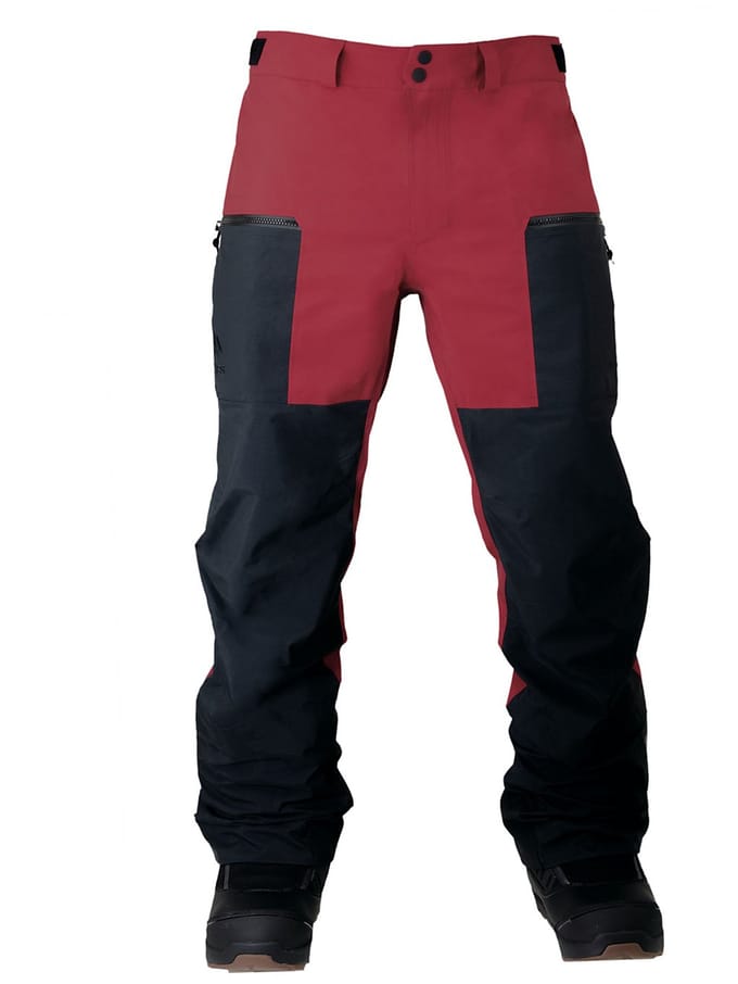 Jones Snowboards Shralpinist Broek rood