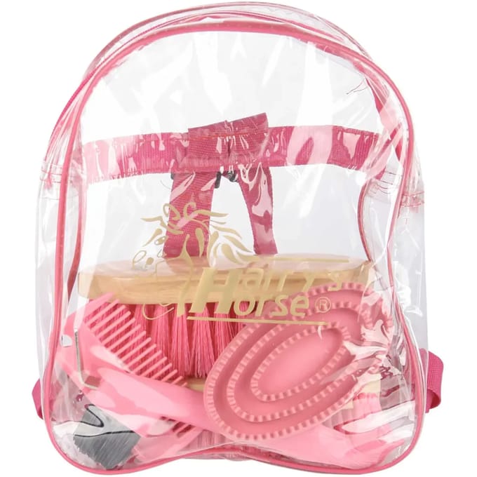Harrys Horse - Poetstas Backpack Compleet - 6 delig - Roze
