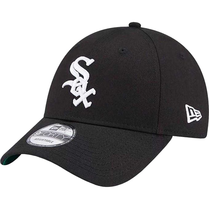 New Era Heren 9Forty Chicago White Sox Baseball Cap (Zwart)