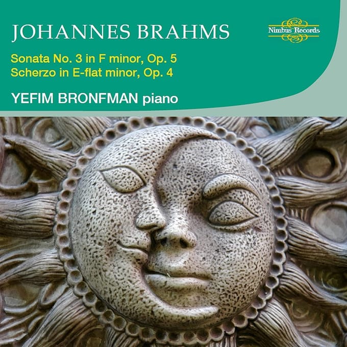 Yefim Bronfman - Brahms: Sonata No. 3 In F Minor Op. 5 & Scherzo In E Flat (CD)