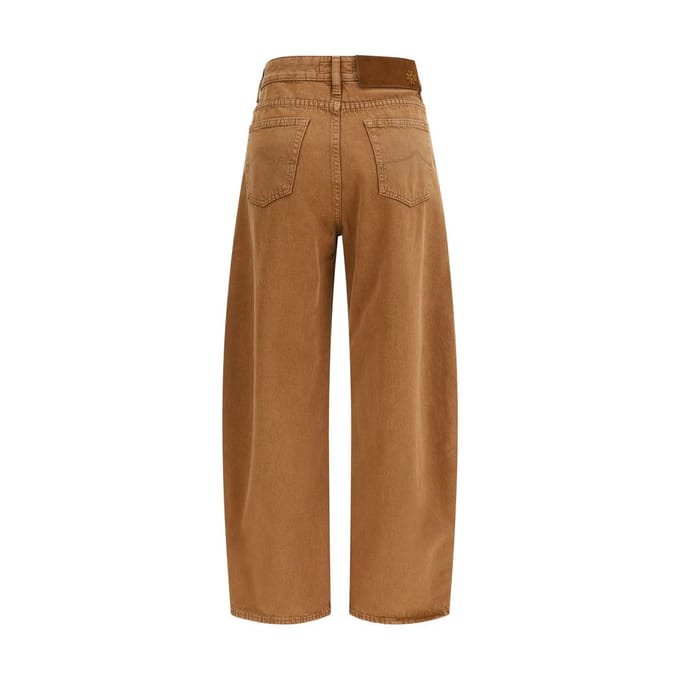 Jacob Cohen Bruinen Katoenen Relaxed Fit Jeans