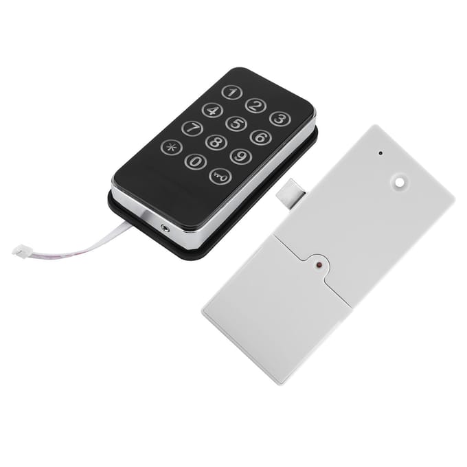 Serrure à combinaison à code numérique pour armoire en alliage de zinc, serrure à code de sécurité pratique pour spa black