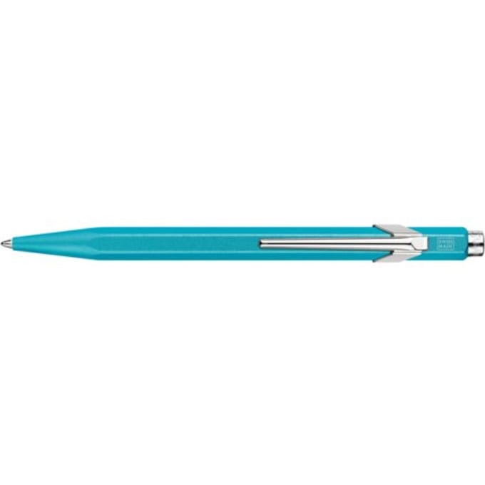 Balpen caran d'ache colormat-x 849 turquoise