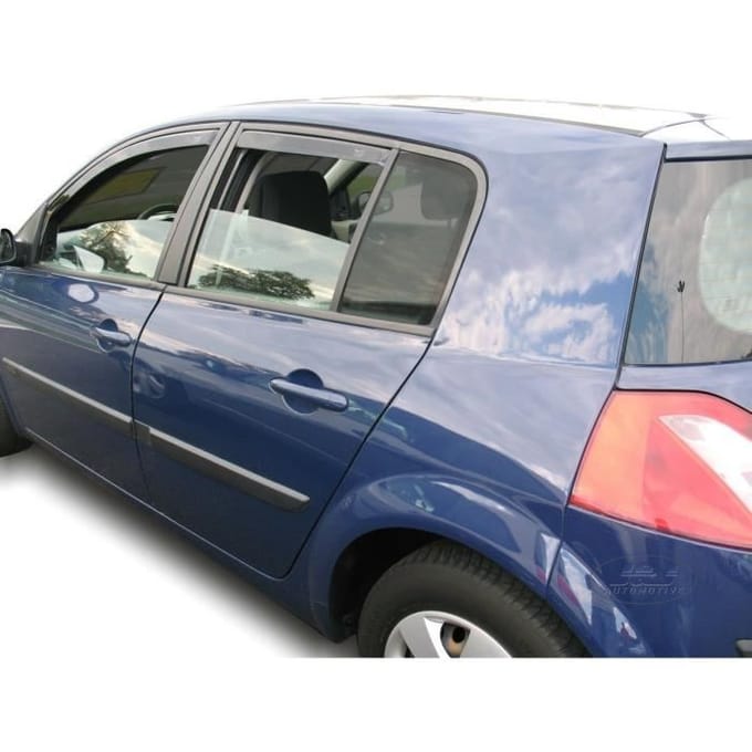 J&J AUTOMOTIVE | Heko Deflecteurs d'air Déflecteurs de Vent Pour Renault Megane 2, 5P. Berlina 2002-2008