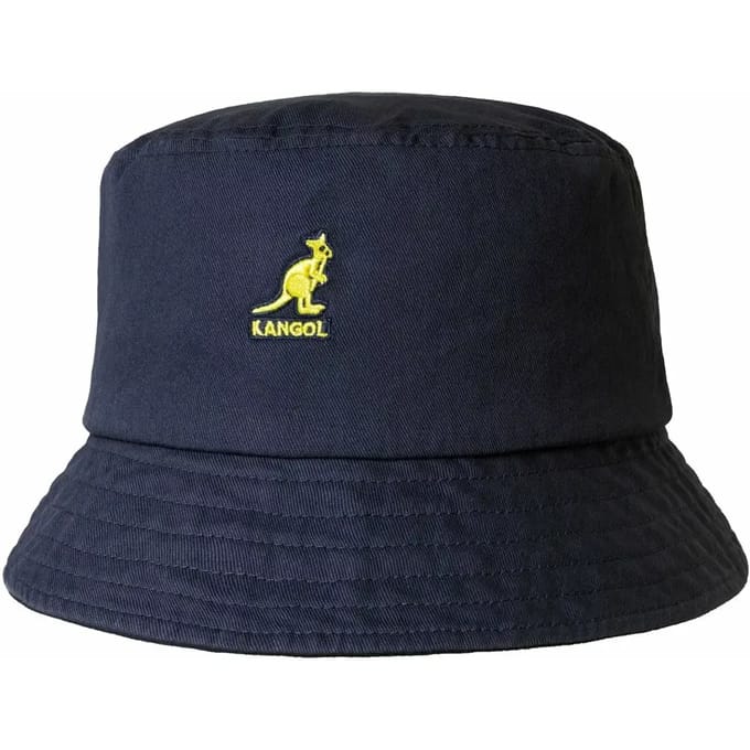 Chapeau seau Kangol K4224ht Bleu Marine Lavé K4224HT NAVY (S) black