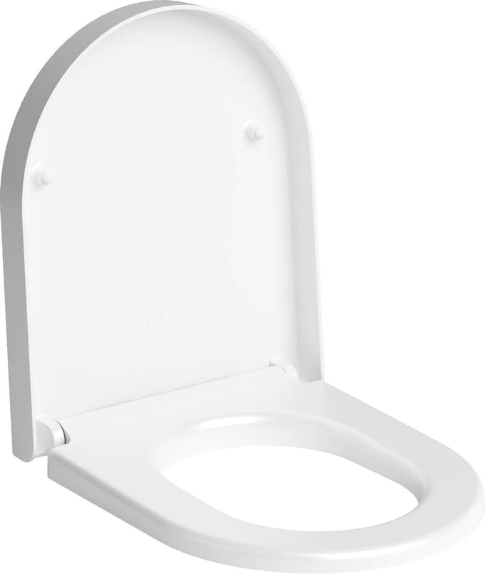 Clou (New) Hammock toiletzitting met deksel, soft-closing, wit