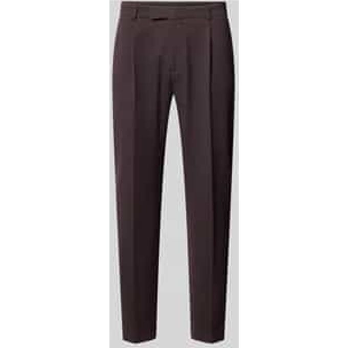 straight fit broek met viscosemix model 'Salto'