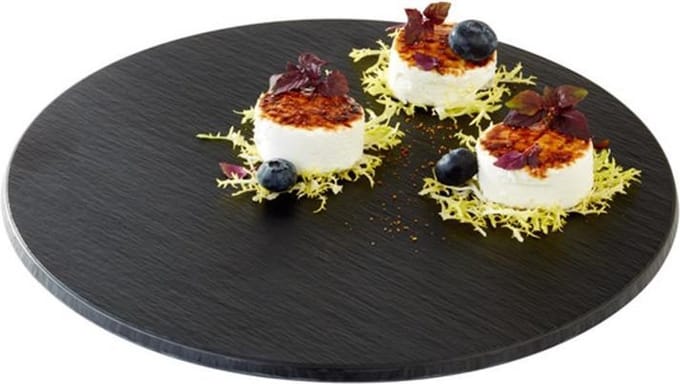 APS Melamine serveerplateau slate - ø30 cm