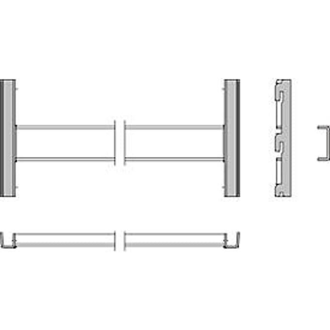 Langsverbinder, L 995 mm