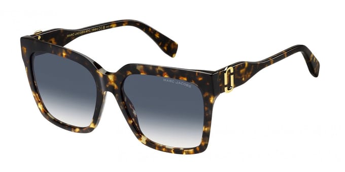 Marc Jacobs MARC 764/S HAVANA/BLUE SHADED 57/17/145 Damenbrillen Zonnebrillen