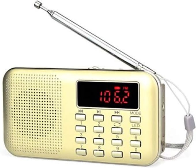 Noodradio - Transistor Radio - Batterij Aangedreven - Compact en Praktisch