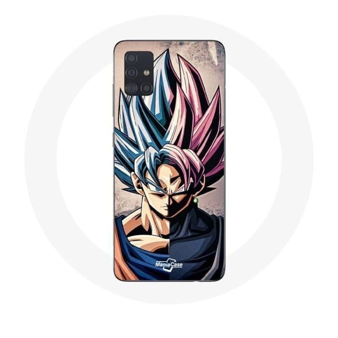 Coque pour Samsung Galaxy A71 Manga Dragon Ball Anime Multicolore