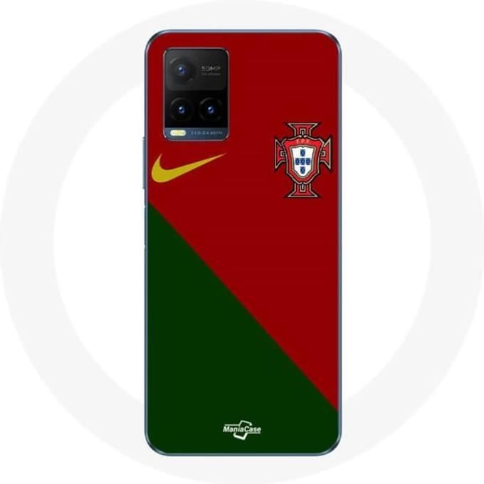 Coque - MANIACASE - Vivo y21s 2021 - Souple - Maillot Nike - Blanc