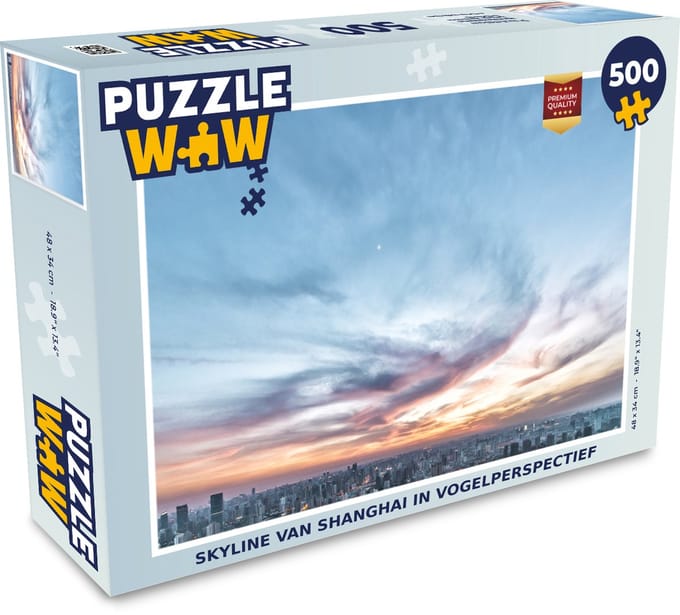Puzzel Zomer - Zonsondergang - Japan - Legpuzzel - Puzzel 500 stukjes