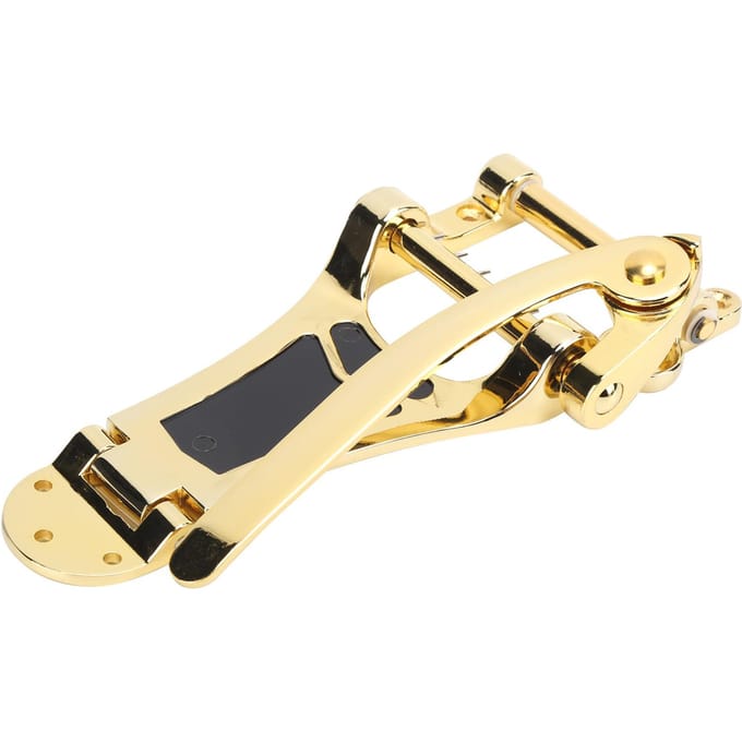 Cordier de Guitare Tremolo Pont de Remplacement avec Manivelle Instrument à Cordes Accessoires Or or