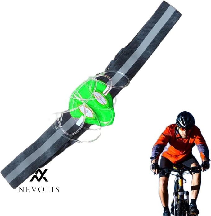 Nevolis Lighted Running Vest for Biking Night Walking Adjustable Safety Gear LED Reflective Washable Cycling Running .