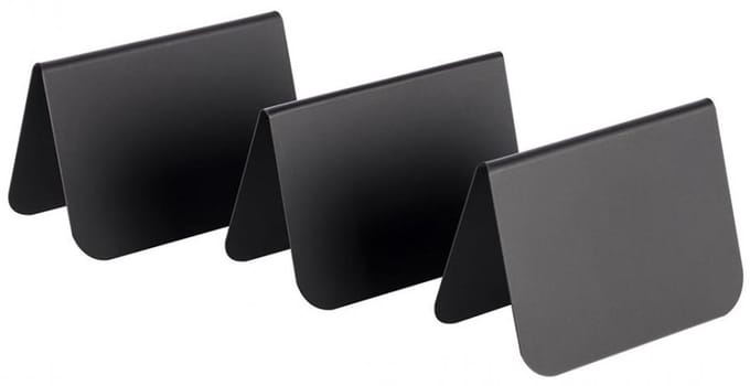 Tafel- en buffetbordjes - Set van 10 - 7 -5x3 -5xh5 cm