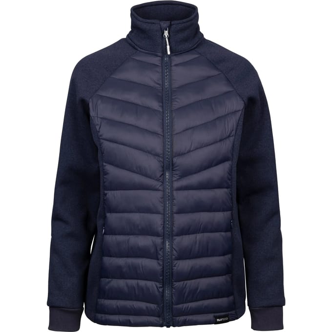 Dames/Dames Luisa DLX Gewatteerd Fleecejack (Marine)