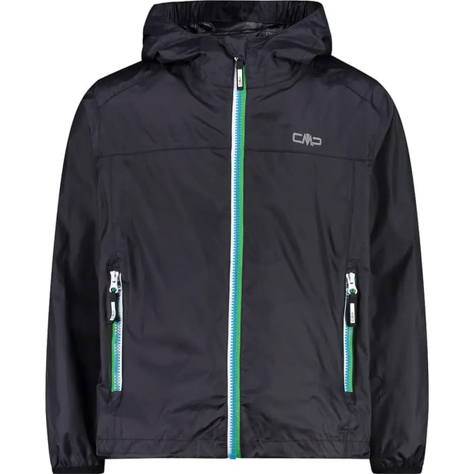 Cmp Rain Fix Hood 3x57624 Jas Zwart 4 Years Kinderen