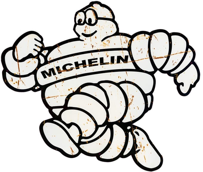 Signs USA - wandbord - dibond - Michelin - 60 x 70 cm