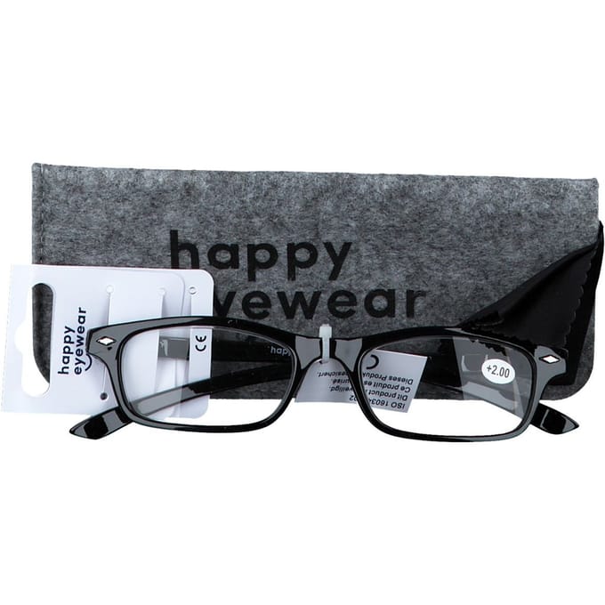 Pharmaglasses Leesbril Diop.+2.00 Black
