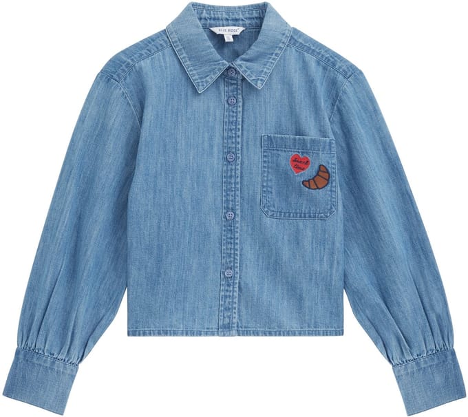 WE Fashion Meisjes blouse met embroidery