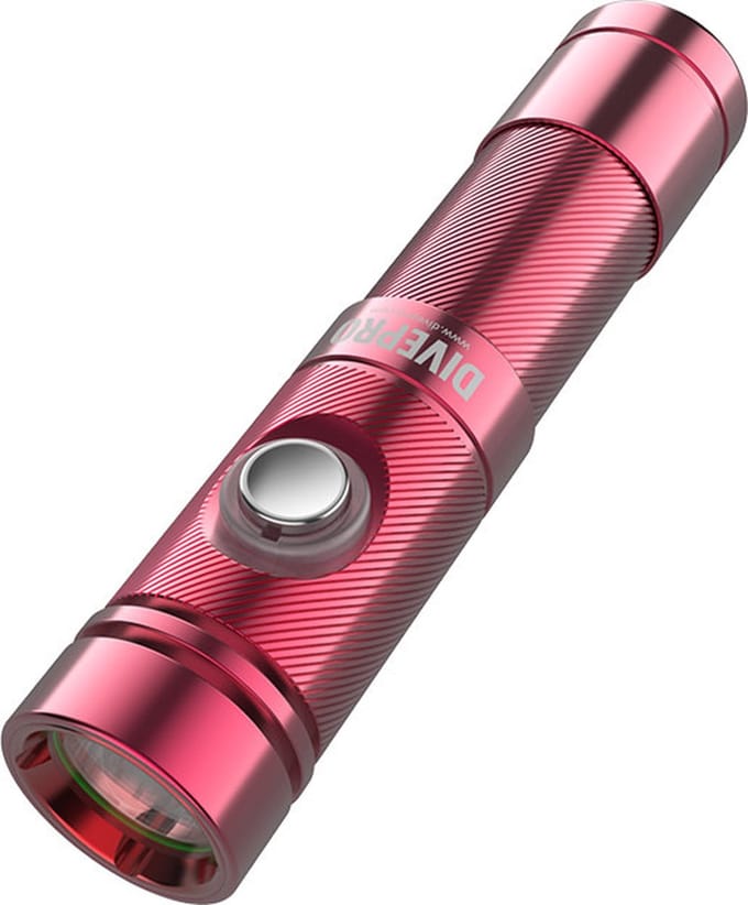 Divepro S10 Under Water Diving S10 1000 Lumens 6° Duiklamp Rood 1000 Lumens