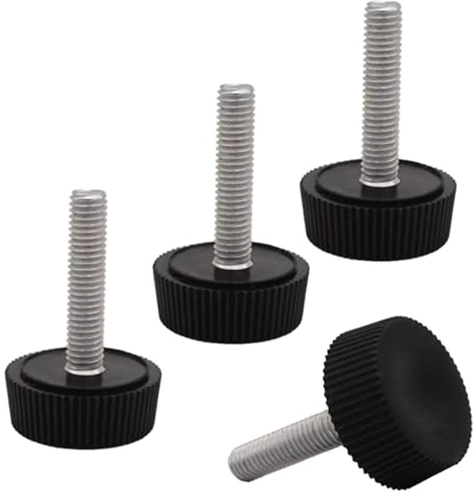 Verstelbare meubelnivelleringspoten - 4 stuks, M5 x 20 mm