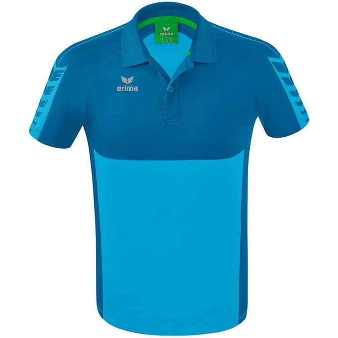 Erima Six Wings Polo Heren - Curaçao | Maat: M
