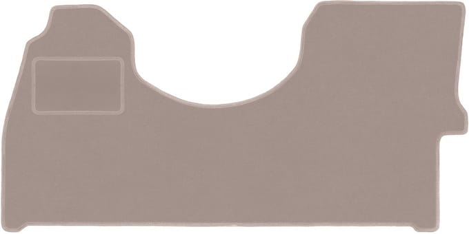 Beige veloursmatten voor: Mercedes Sprinter II bestelwagen (2006-2019)
