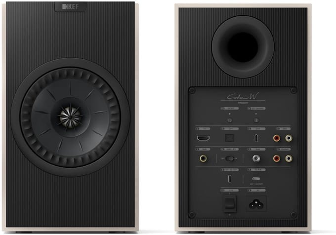 Kef Coda W Actieve HiFi-Luidspreker - Nickle Grey (Paar)