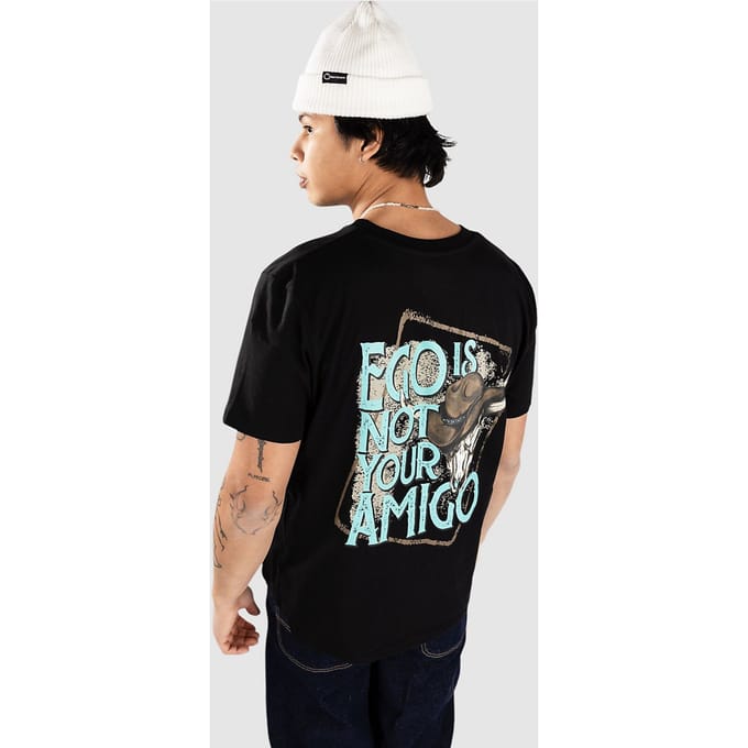Blue Tomato Ego Amigo T-Shirt zwart
