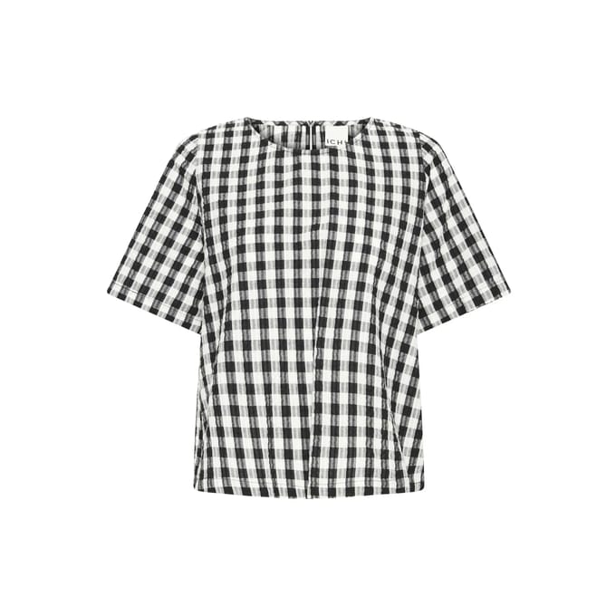 Damesblouse met korte mouwen Ichi Ihkarra Ss
