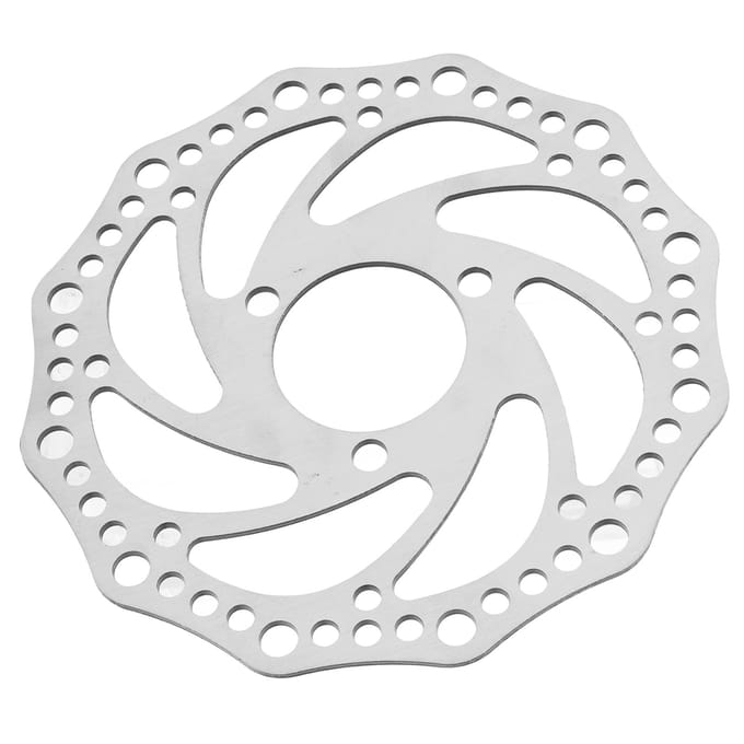 140mm Fiets Schijfrem Rotor 3 Gaten Geschikt Voor Racefiets Mountainbike BMX MTB Staal Fiets Schijf white