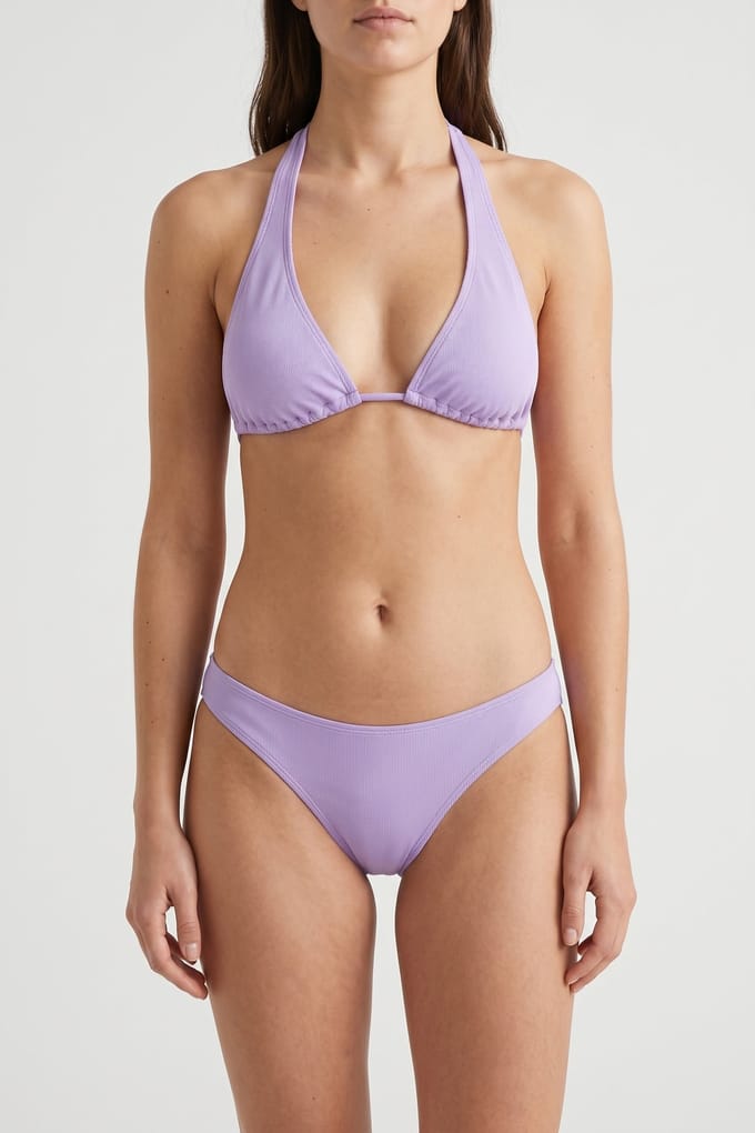 & Other Stories Maud Triangle Top Purple Größe: 38 | Bikinis Outlet | Damen | Violett
