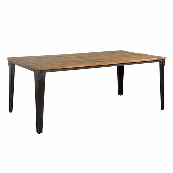 Tower Living Eettafel Basto - Rechthoek Bruin Hout - 200x100x78cm
