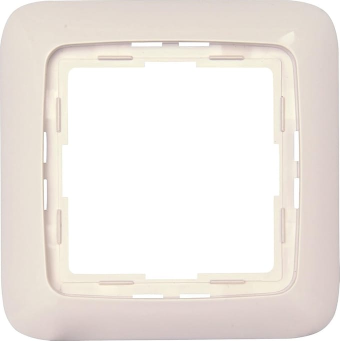 Afdekraam 1-voudig - Zuiver Wit - Optimaal Design voor Schakelaars