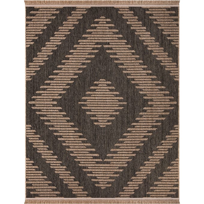 Binnen- en buitenkleed Colonia grijs  80x150 cm