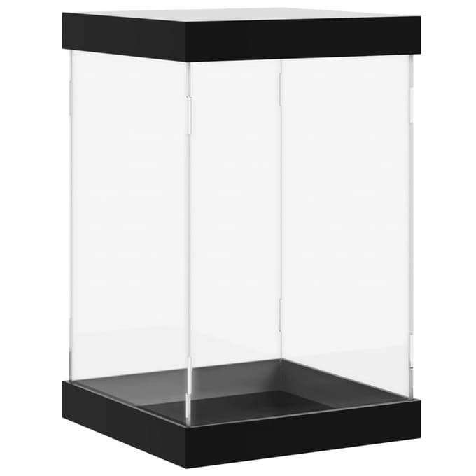 vidaXL - Vitrine - transparant - 14x14x22 - cm - acryl