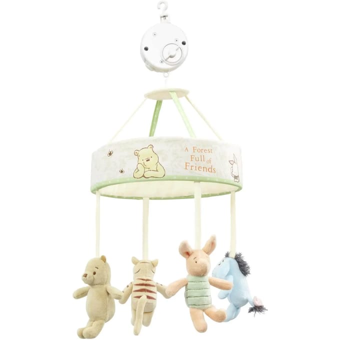Muzikale mobiel Rainbow Designs Winnie the Pooh Cot