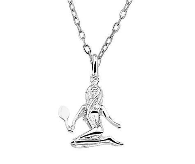Montebello Ketting Maagd - 925 Zilver - Horoscoop - 15x25mm - 45cm