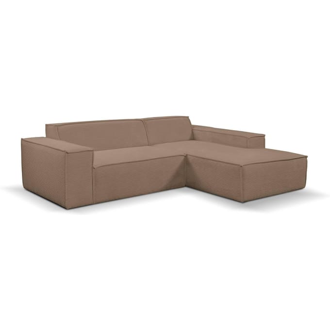Hoekbank Firenze rechts ribstof | NADUVI Collection